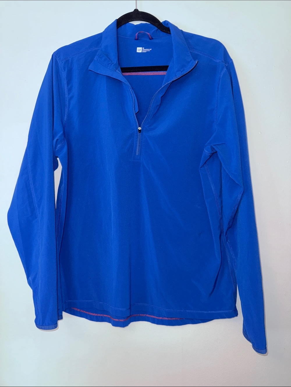 GAP Royal Blue Half-Zip Performance Pullover